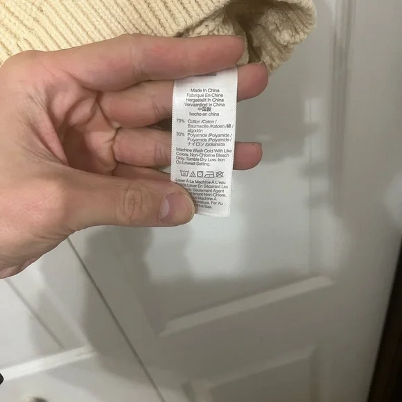 Madewell Cream Knit Sleeveless Sweater - Picture 4 of 4